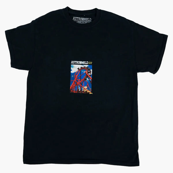 Travis Scott Astroworld Roller Coaster Tea Black