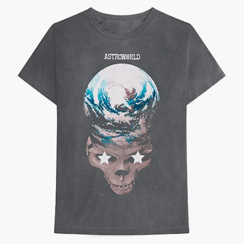 Travis Scott Astroworld Stop Tryna Be Boží reverzibilní čaj šedý