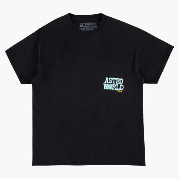 Tričko Travis Scott Astroworld Teddy Bear Black