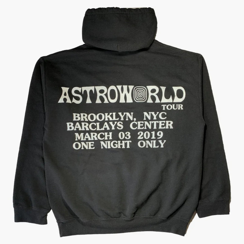 Travis Scott Astroworld Tour Gimmie The Loot Barclays Hoodie Black