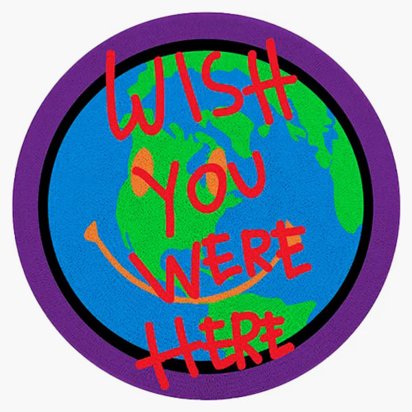 Travis Scott Astroworld si přeji, abys byl tady koberec multi
