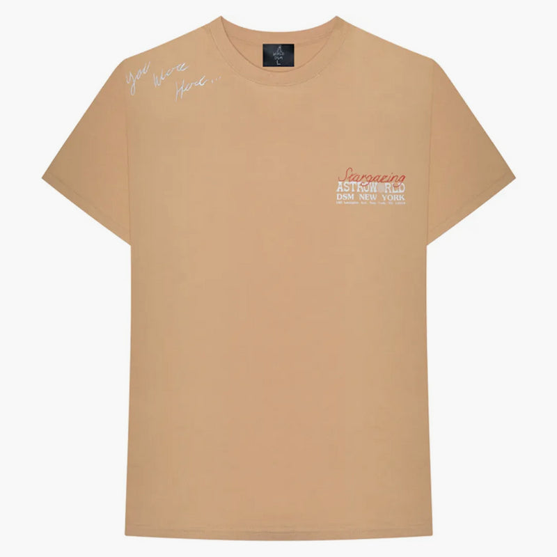 Travis Scott Astroworld x dsm ny si přeji, abys byl tady tee tan