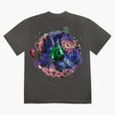 Travis Scott Back Back Shing Camiseta lavada Negro