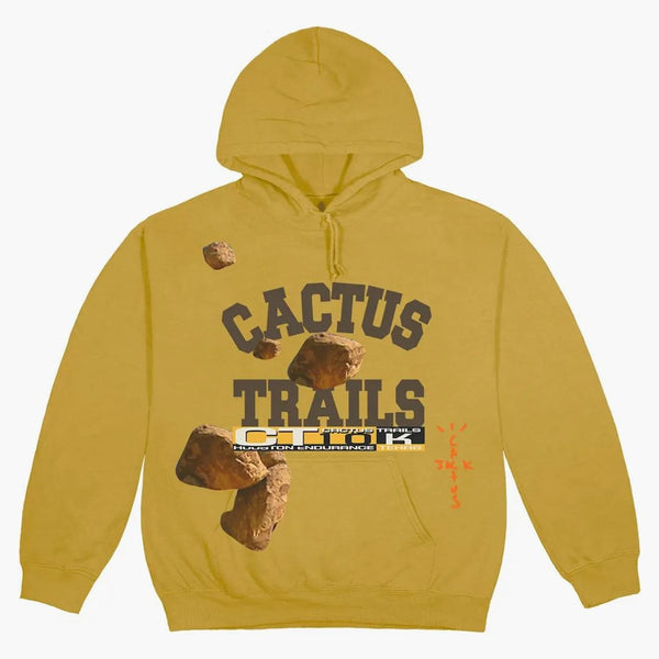 Travis Scott Boulder Varsity Hoodie Gold