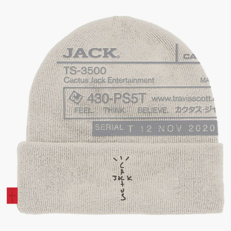 Travis Scott Cj System I Beanie Natural