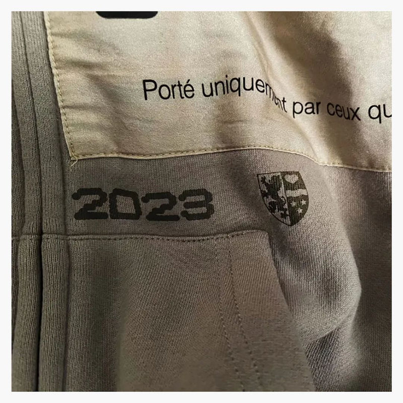 Travis Scott CJ x Audimars Piguet le Brassus Zip Up Hoodie Khaki Brown