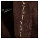 Travis Scott CJ x Audemars Piguet Logo Plush Robe Brown