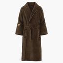 Travis Scott CJ x Audemars Piguet Logo Plush Robe Brown