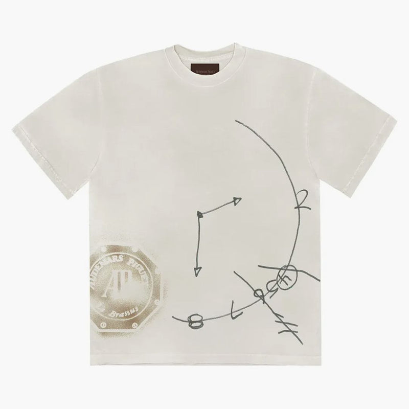 Travis Scott Cj X Audemars Piguet Time Zones Tee White