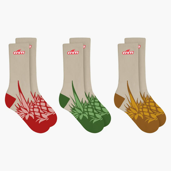 Travis Scott Cacti Agave Socks (Pack 3) Multi