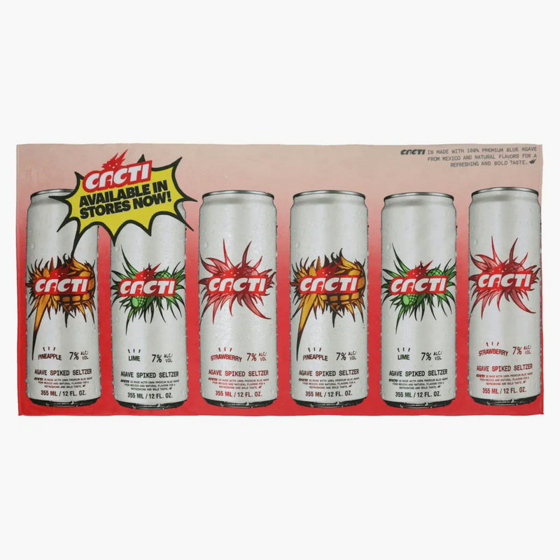 Travis Scott Cacti Cans Towel Multi