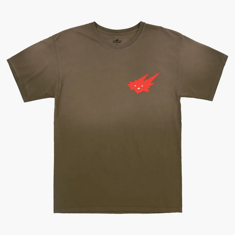 Travis Scott Cacti Down to Earth Tee 2 Brown