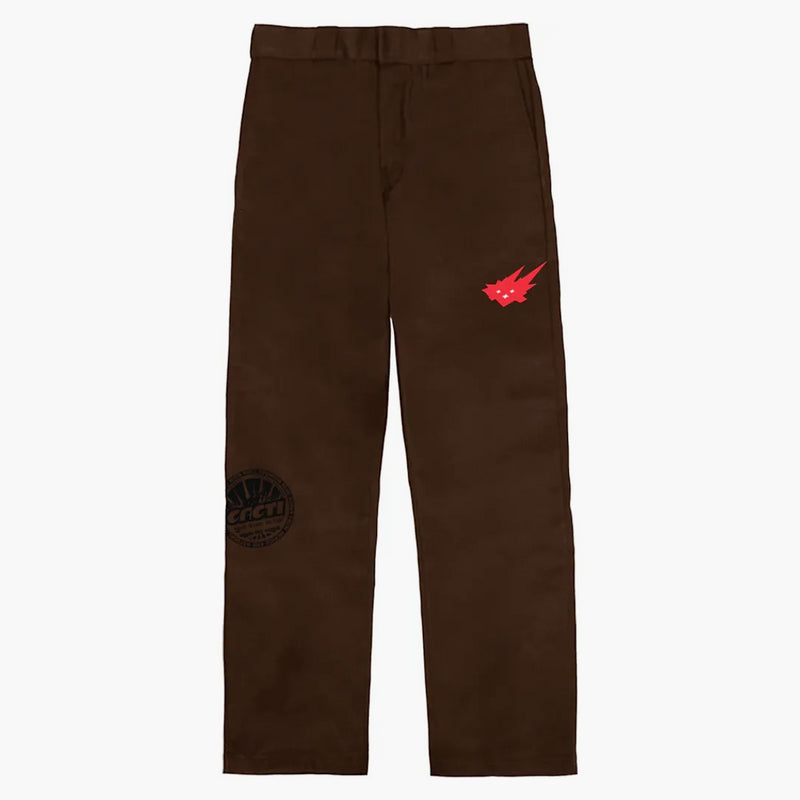 Travis Scott Cacti Heritage Work Pants Brown