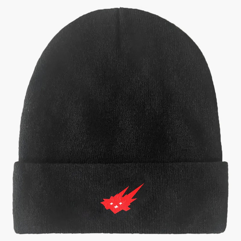 Travis Scott Cacti Logo Beanie Black