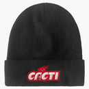 Travis Scott Cacti Logo Beanie Black