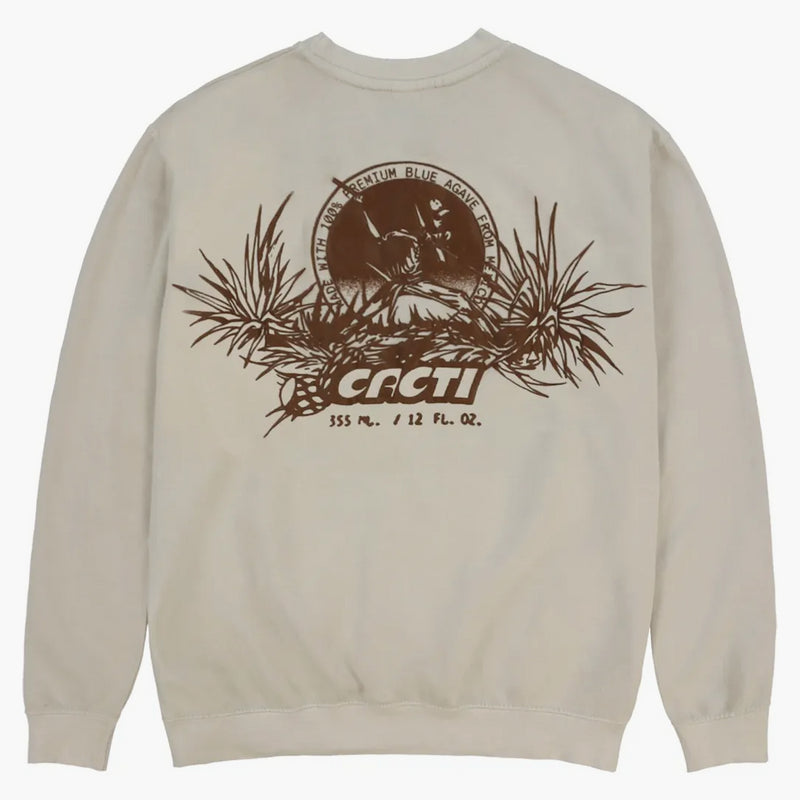 Travis Scott Cacti Mono Heritage Crewneck Grey