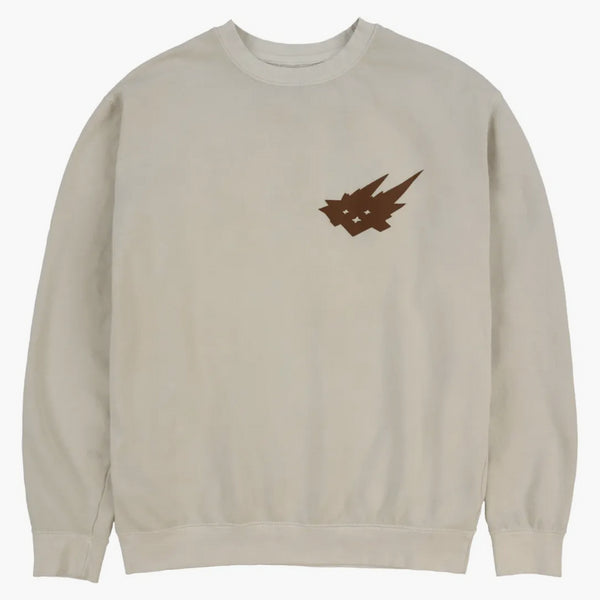 Travis Scott Cacti Mono Heritage Crewneck Grey