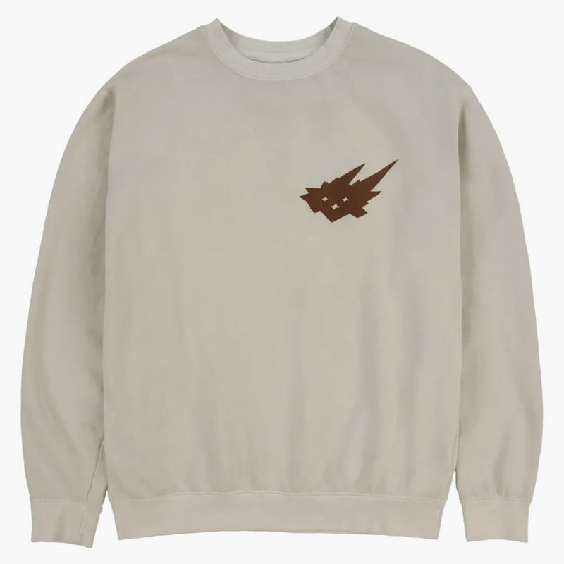 Travis Scott Cacti Mono Heritage Crewneck Grey