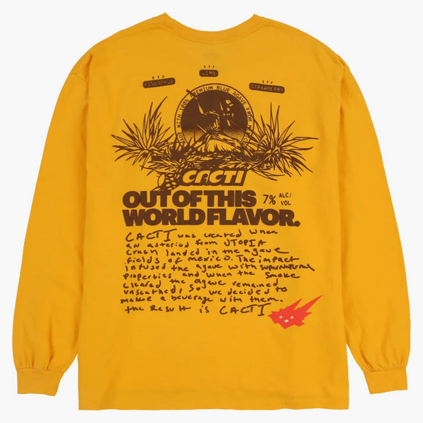 Travis Scott Cacti Mono Mono Seal Heritage L/s Tea Gold