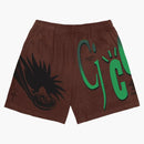 Travis Scott Cactus Jack Cj Cc Shorts Brown