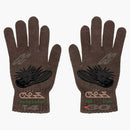Travis Scott Cactus Jack Cross Gloves Brown