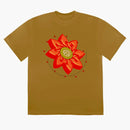 Travis Scott Cactus Jack Flower T-shirt Gold
