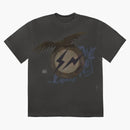 Travis Scott Cactus Jack For Fragment Create T-shirt Washed Black