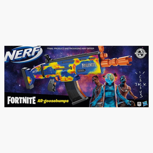 Travis Scott Cactus Jack Fortnite Ar-goosebumps Nerf Elite Dart Blaster