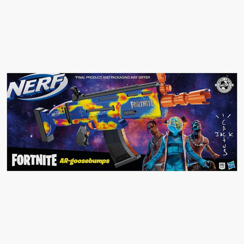 Travis Scott Cactus Jack Fortnite Ar-goosebumps Nerf Elite Dart Blaster