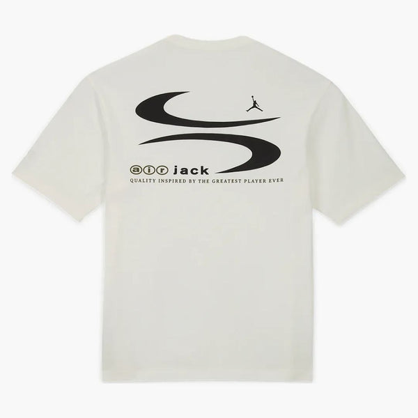 Travis Scott Cactus Jack X Jordan Mj Ts Logo Tee Sail