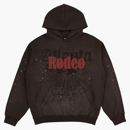 Travis Scott Cactus Jack X Sp5der Days Before Rodeo Hoodie Brown