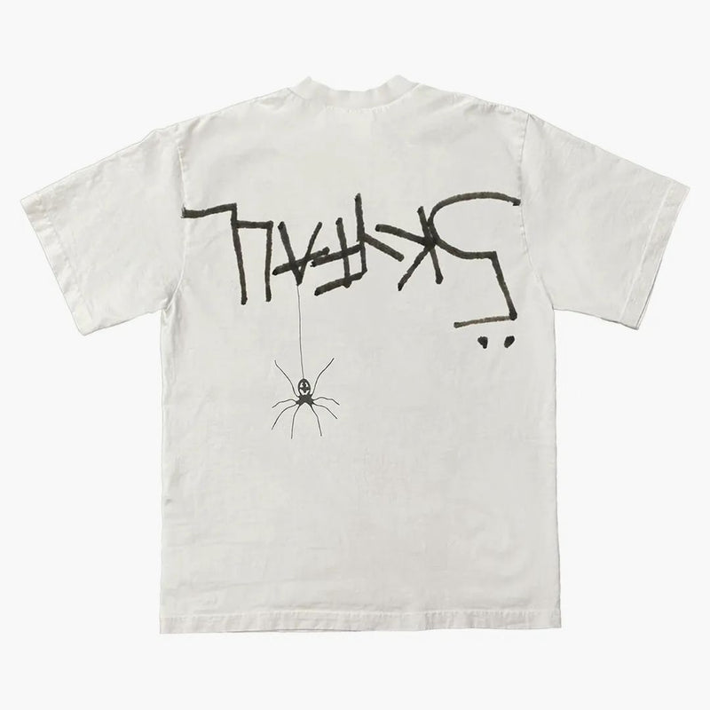 Travis Scott Cactus Jack x Sp5der dny před rodeo ii tee bílý