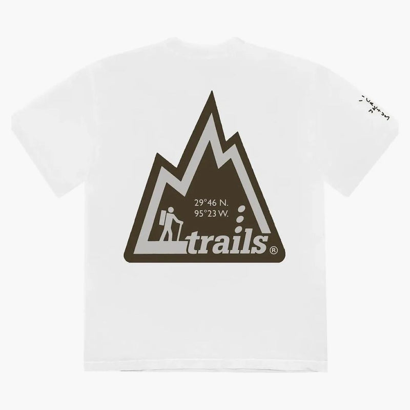 T-shirt per prestazioni di Travis Scott Cactus White