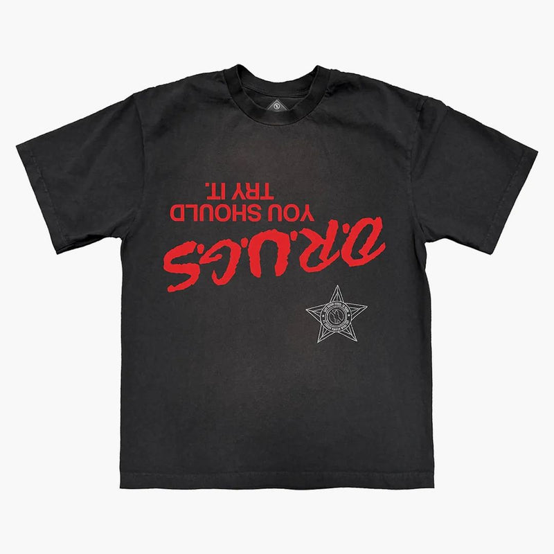 Travis Scott Druxgs Tee Black
