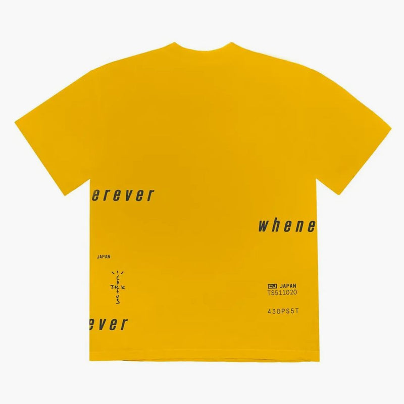 Tričko Travis Scott Digital Eye I Yellow