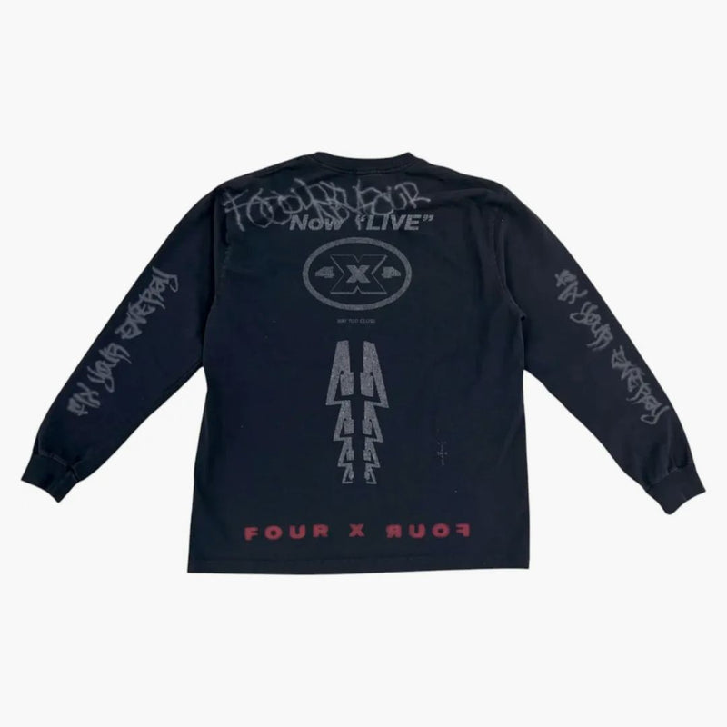 Travis Scott fixar din energi långsluten svart