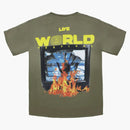 Travis Scott Flaming TV Tee Brown