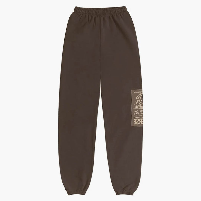 Travis Scott Flare Talkpants Brown