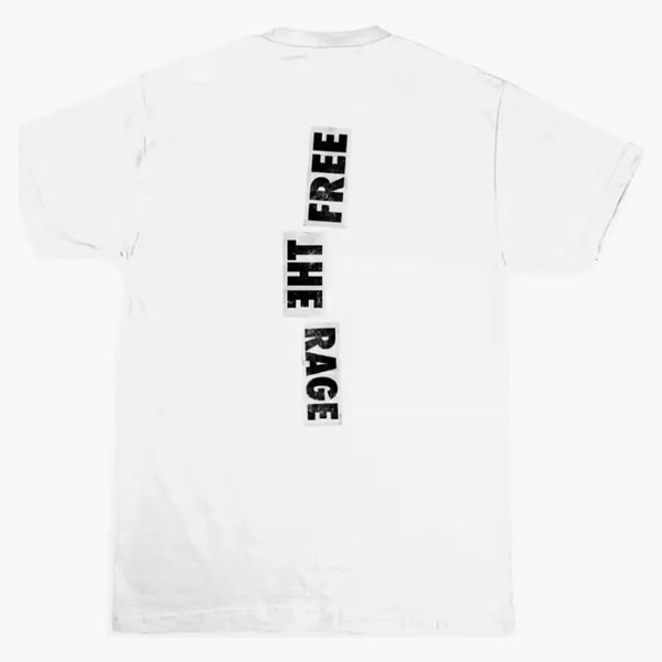 Travis Scott Free The Rage T-shirt White