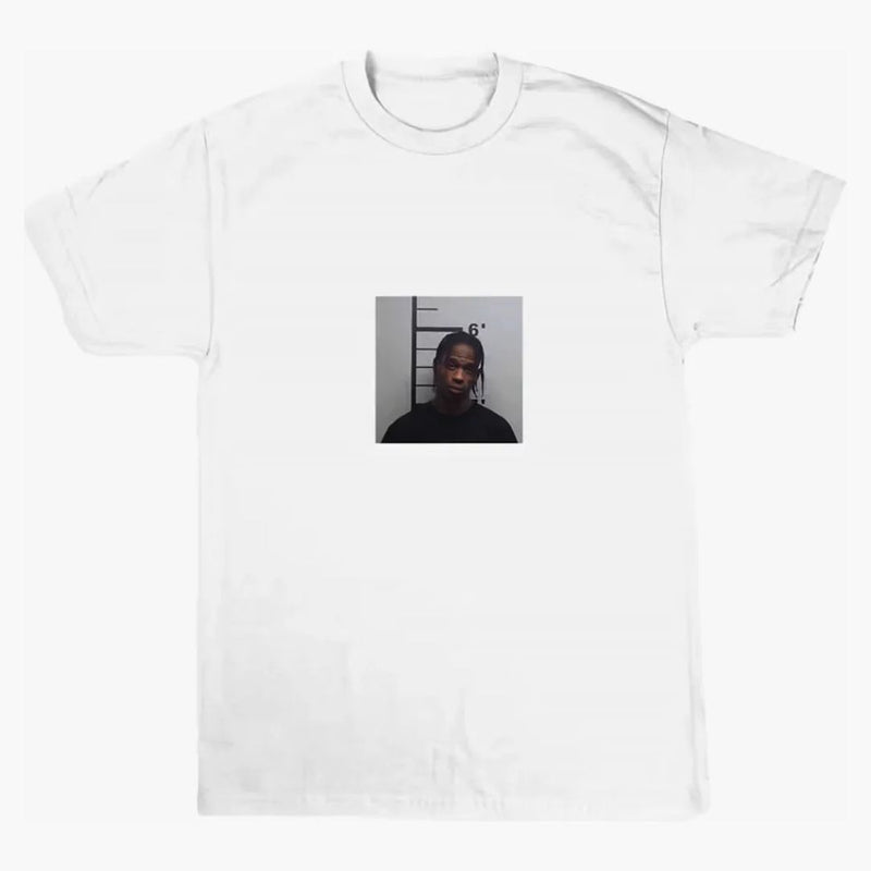 Travis Scott osvobodí vztekné tričko bílé