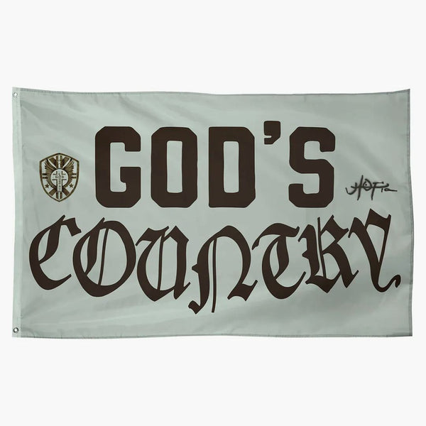 Travis Scott God's Country Flag Multicolor