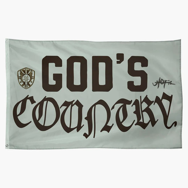 Travis Scott God's Country Flag Multicolor