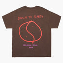 Travis Scott Happy Face Festival Tee Bleached Brown