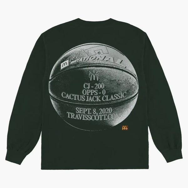 Tričko Travis Scott Invitational L/S Black