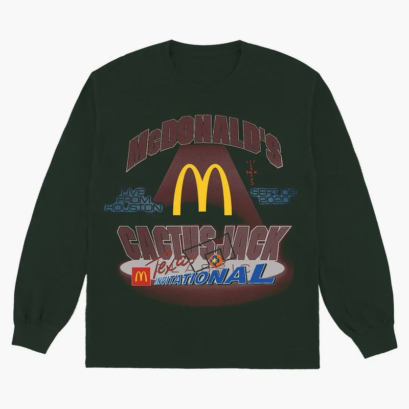 Tričko Travis Scott Invitational L/S Black