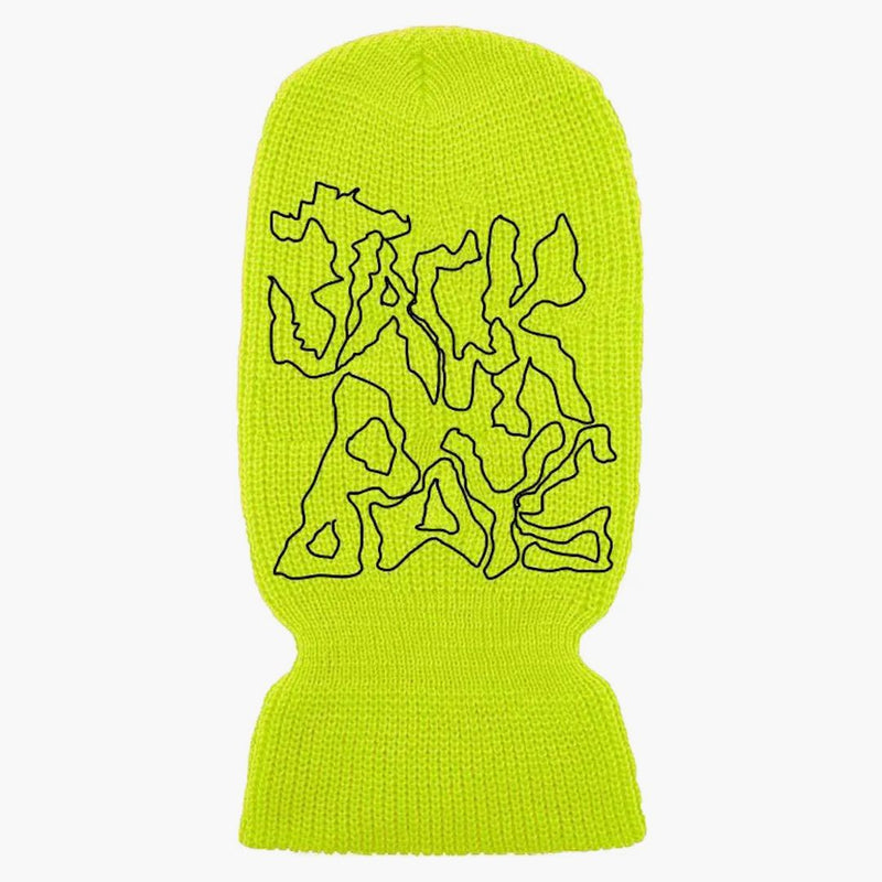 Travis Scott Jackboys Cover Neon Mask Green