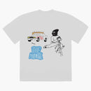 Travis Scott Jackboys Mask on T-Shirt White