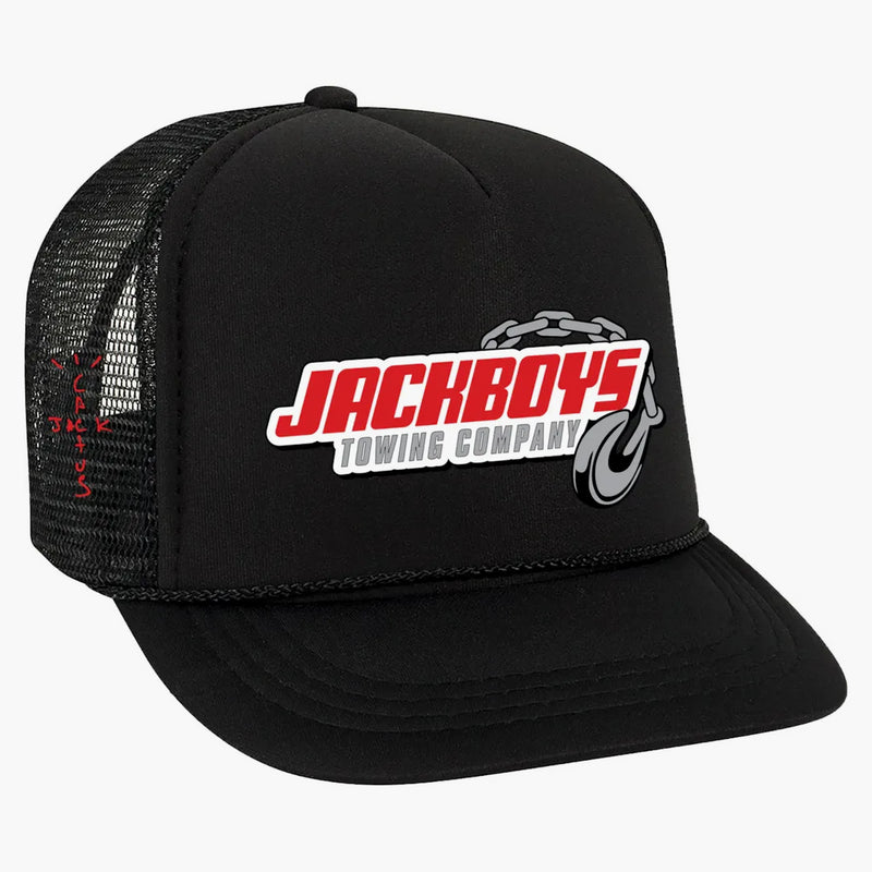 Travis Scott Jackboys Repo Trucker má černou