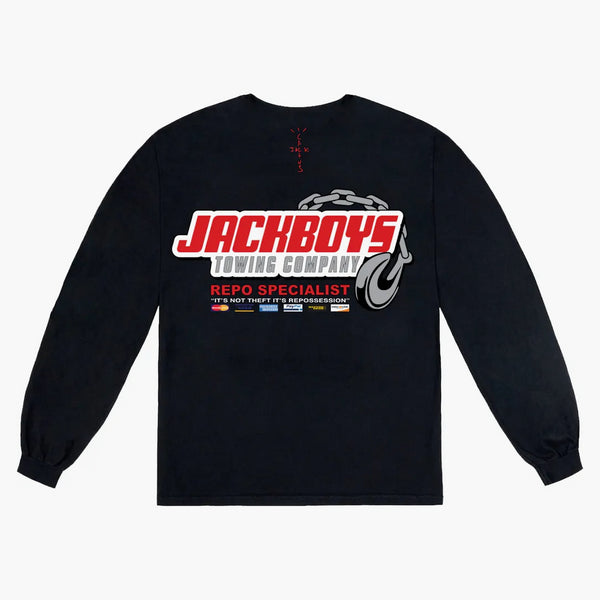 Travis Scott Jackboys Truck L/s T-shirt Black