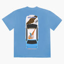 Travis Scott Jackboys Vehicle T-Shirt Blue